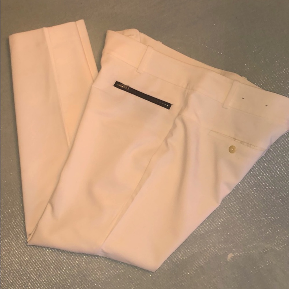 Off White Ann Taylor Capri dress pants
